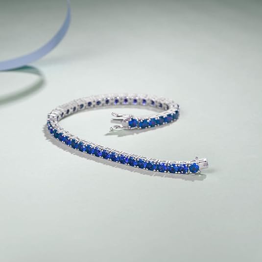 Maeva – Tennis White Gold Bracelet