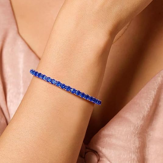 Maeva – Tennis White Gold Bracelet