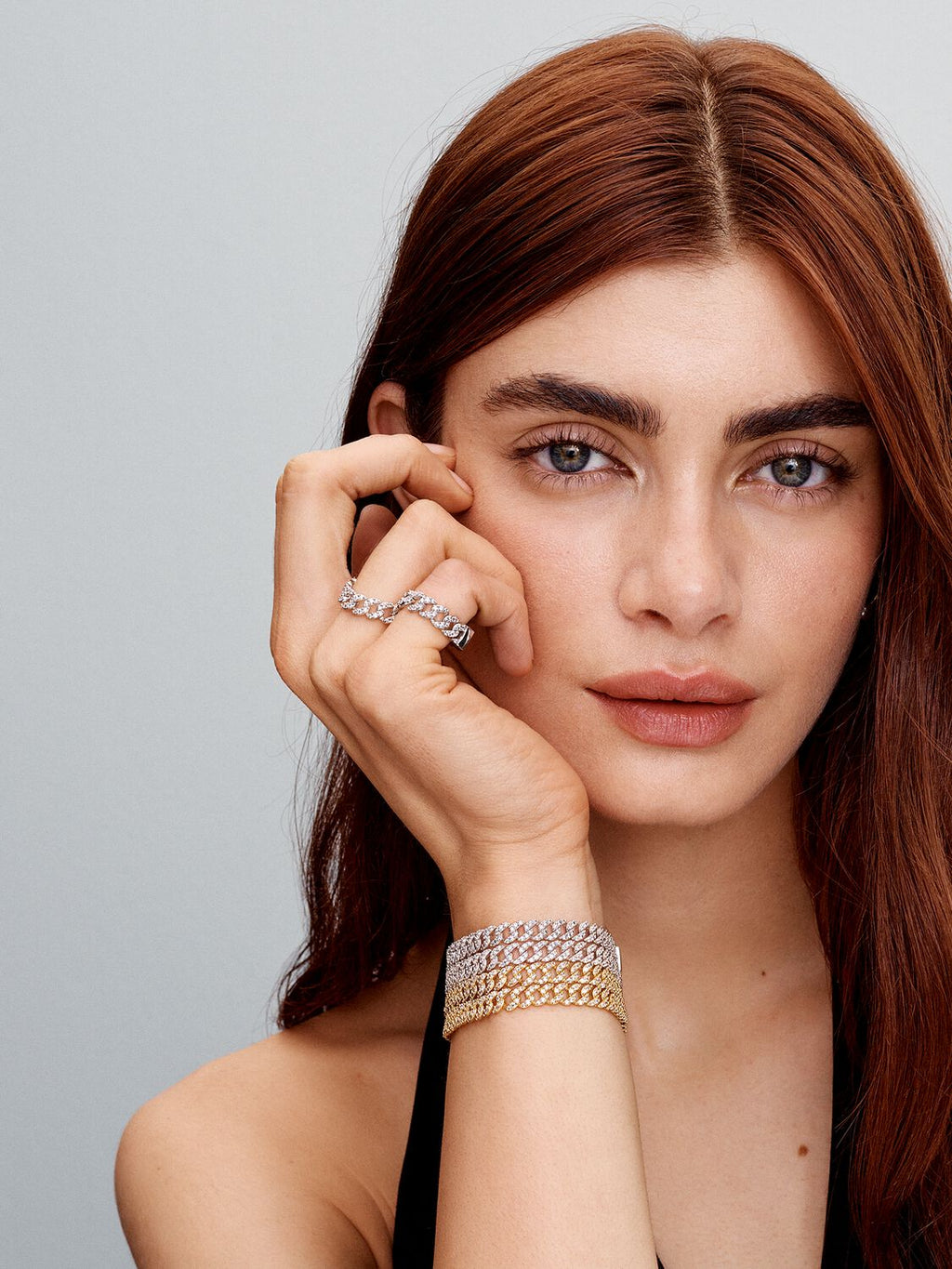 Addison - Pave Cuban Bracelet