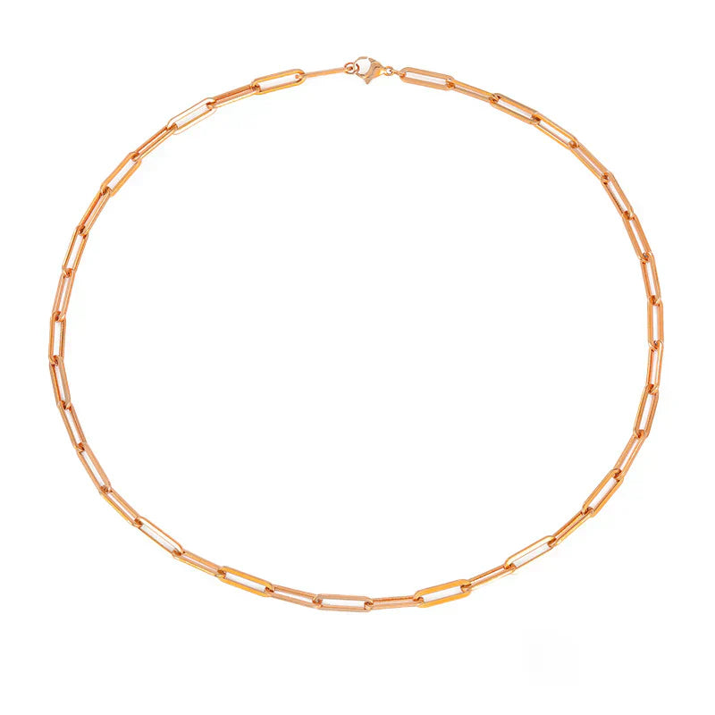 Alaina – Linked Gold Necklace