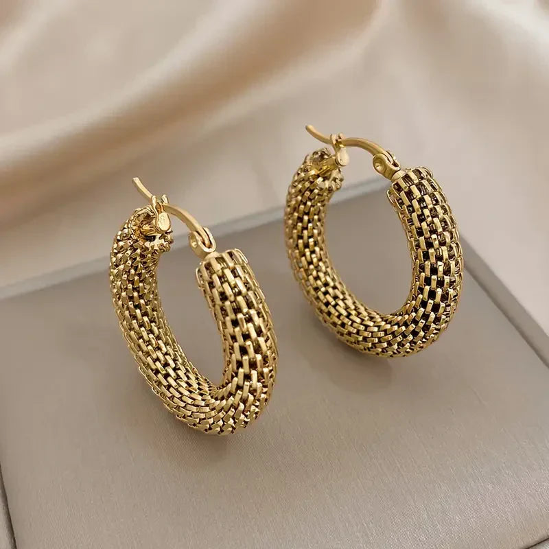 Celeste – Golden Tide Gold Earrings